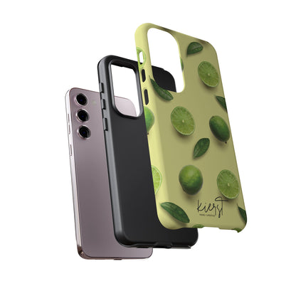 Limes Samsung Galaxy Phone Case | A Zesty Pop of Citrus and Style