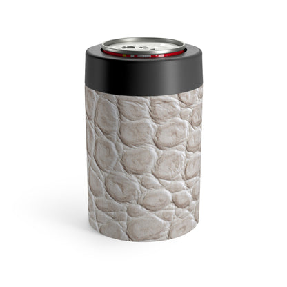 Cream Reptile Print Can Holder