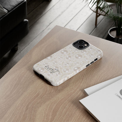 Various Pearls iPhone Case | A Statement in Softness