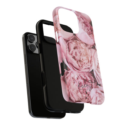 Pink Peonies iPhone Case | Soft Florals Meet Luxe Protection