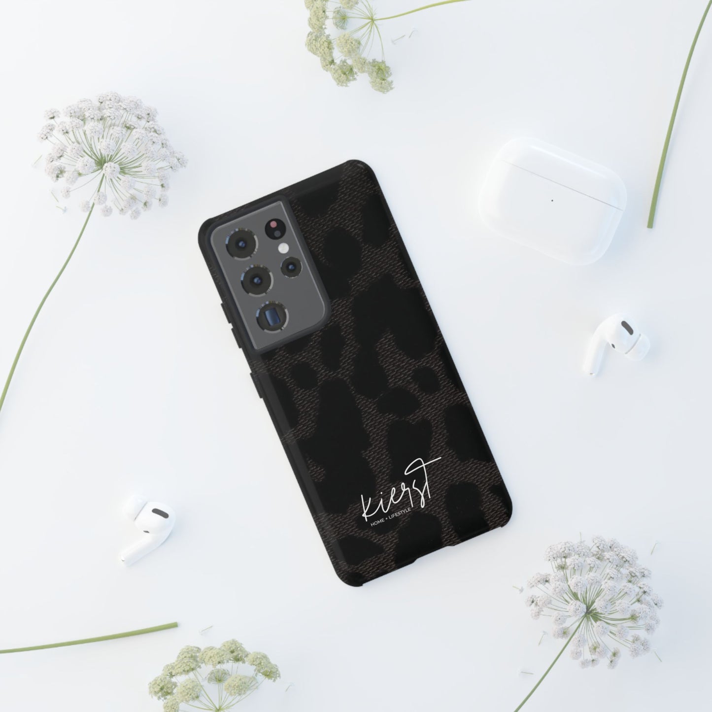 Black Leopard Samsung Galaxy Phone Case