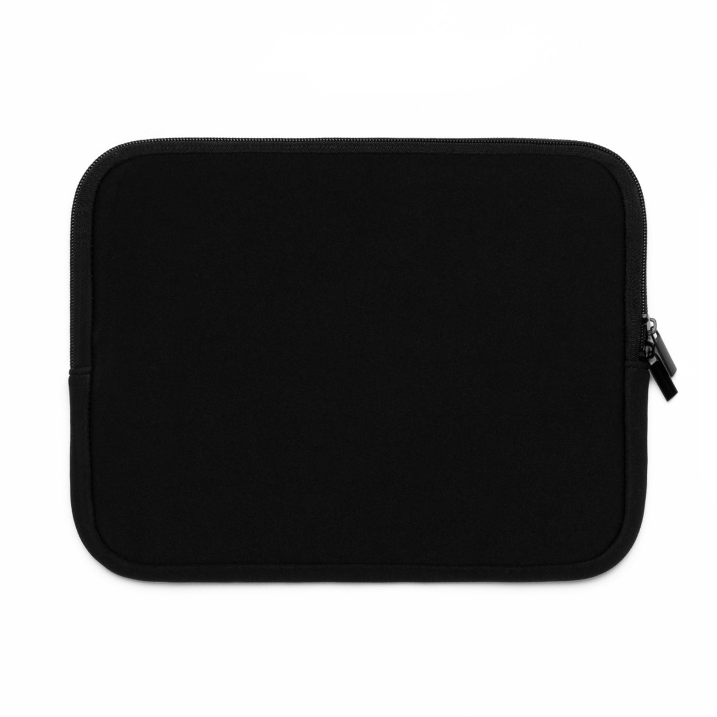 Grey on Black Leopard Laptop Sleeve