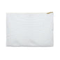 White Alligator Accessory Pouch