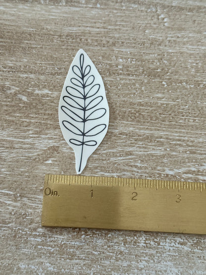 Medium Botanical Fine Line Temporary Tattoos