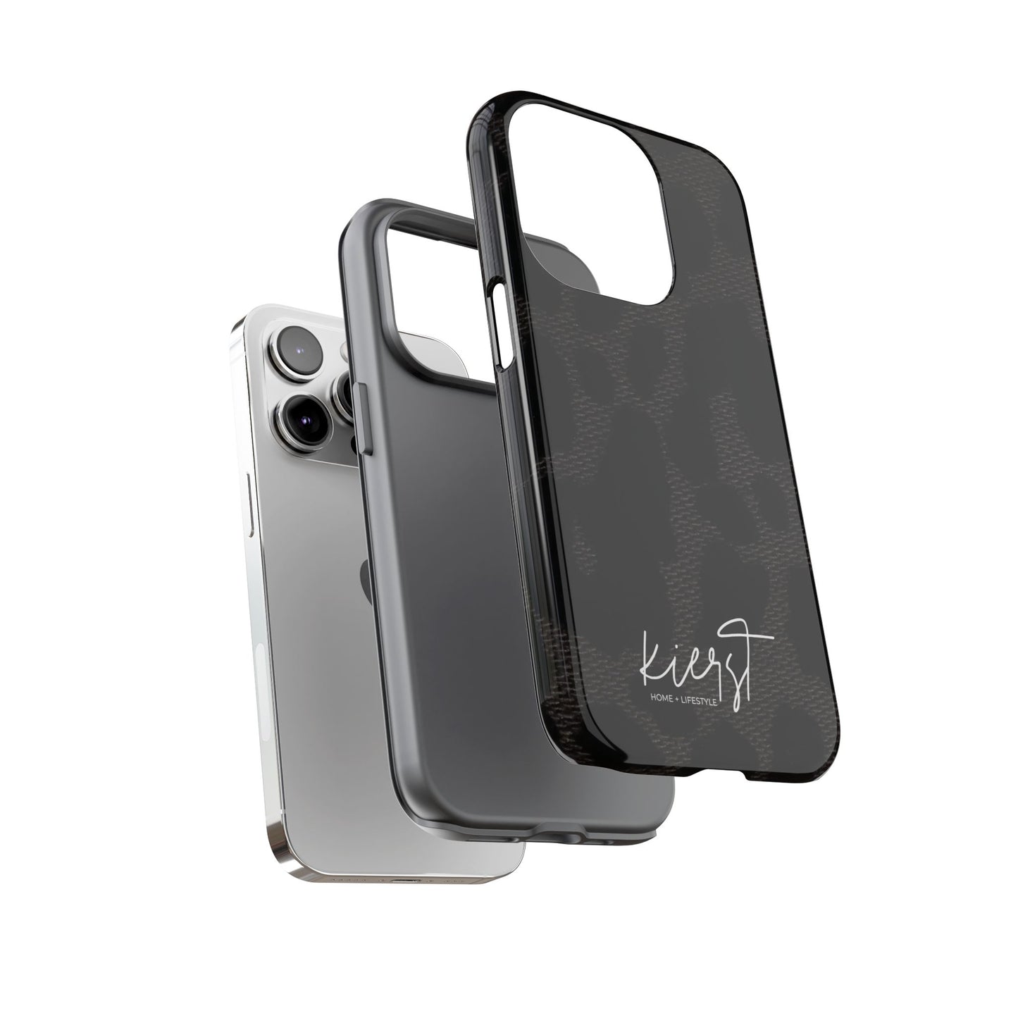 Black Leopard iPhone Case