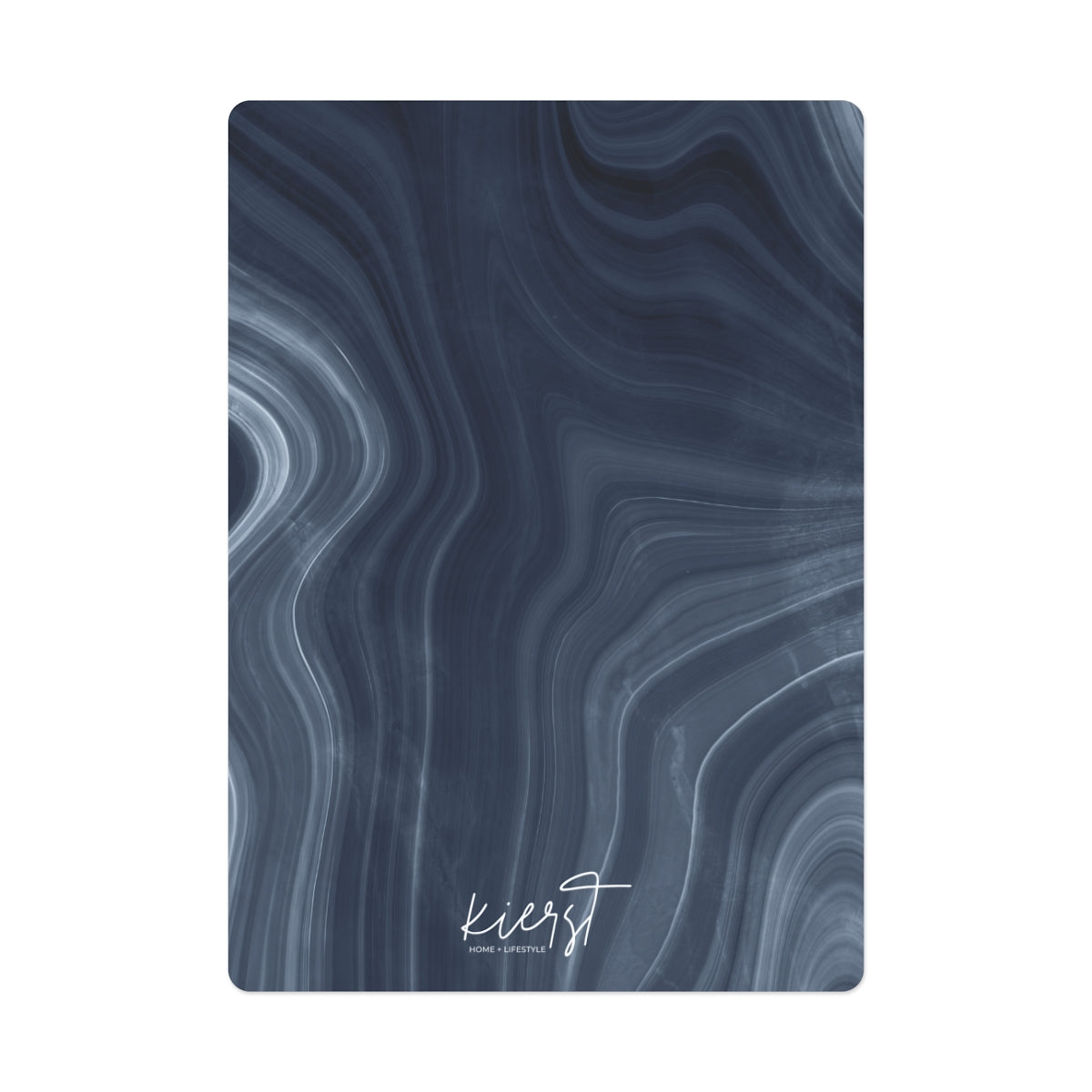 Navy Marble Poker Playing Cards
