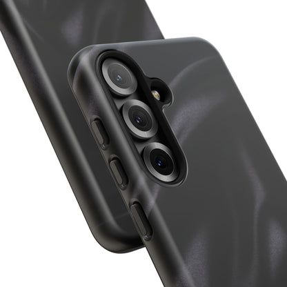 Black Silk Print Samsung Galaxy Phone Case