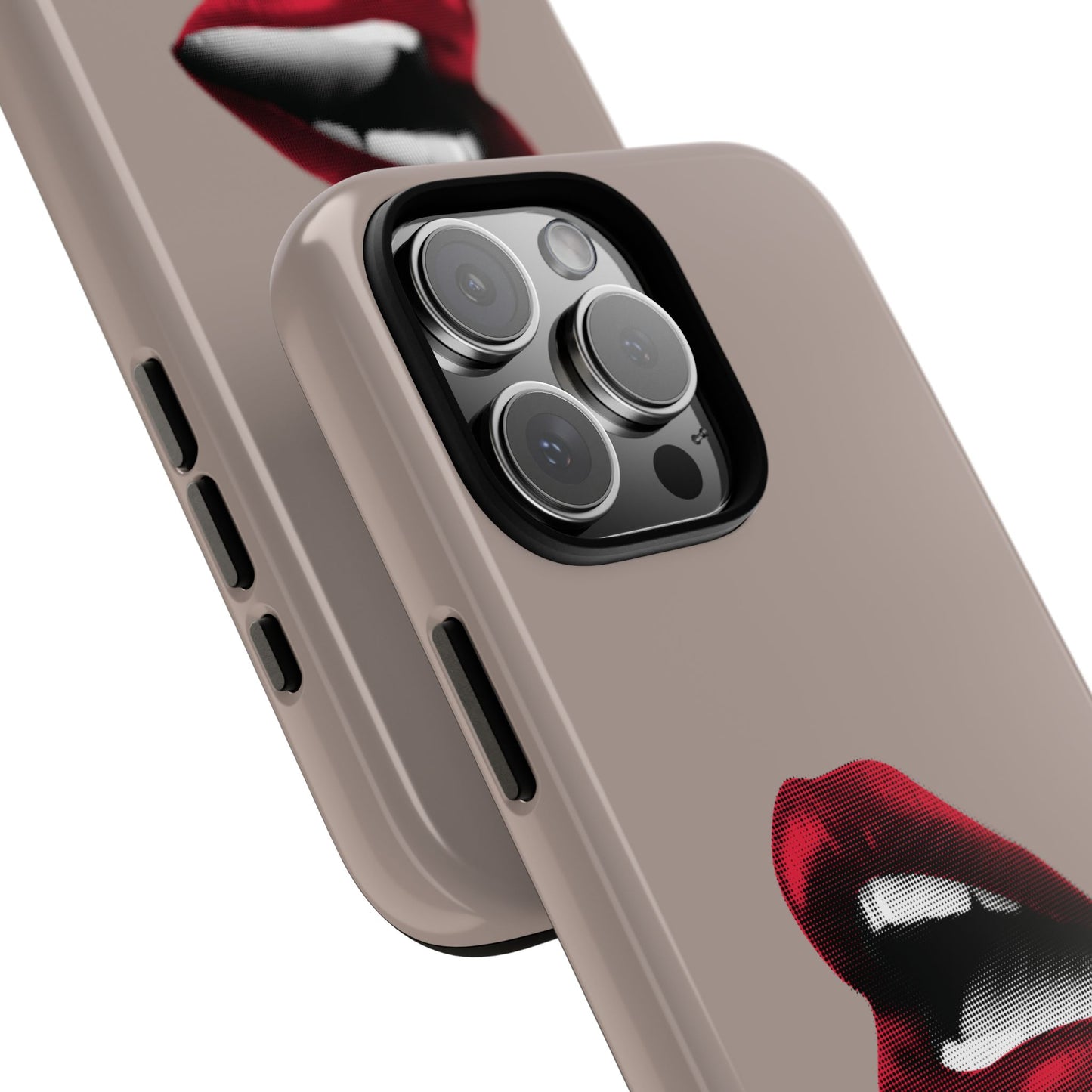 Vintage Red Lips iPhone Case | Pop Art Meets Polished