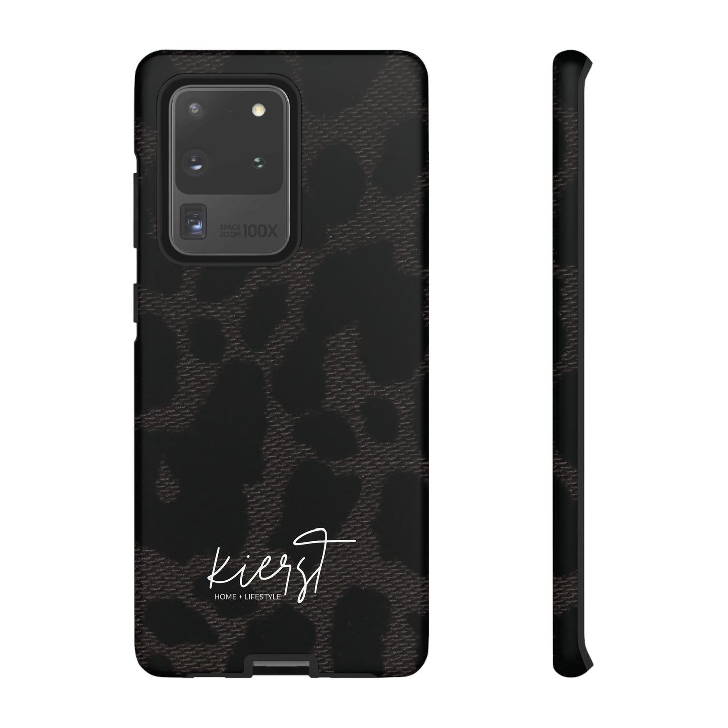 Black Leopard Samsung Galaxy Phone Case