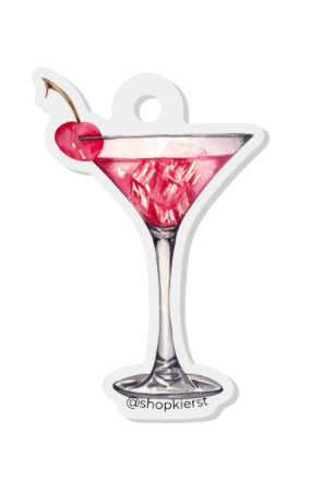 Cherry & Cosmo Acrylic Keychain