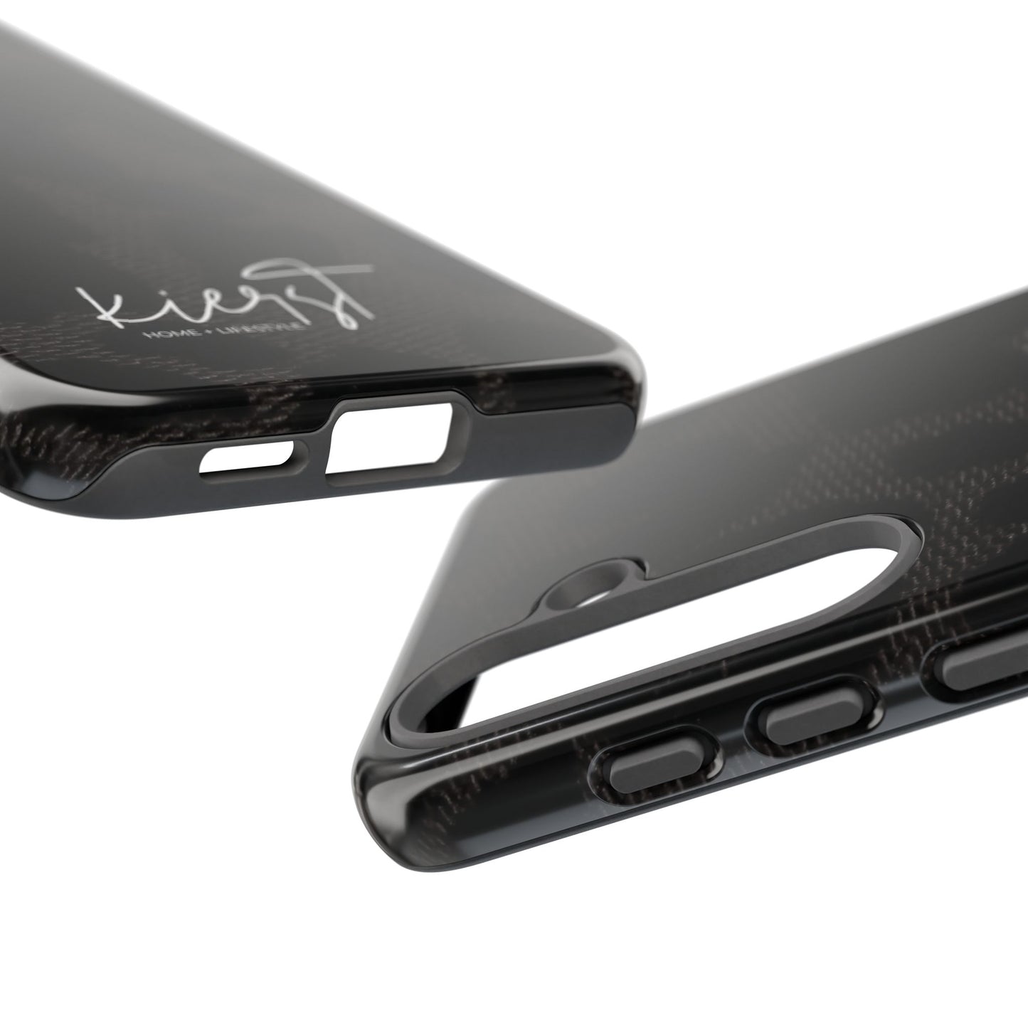 Black Leopard Samsung Galaxy Phone Case