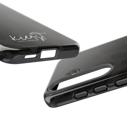 Black Leopard Samsung Galaxy Phone Case