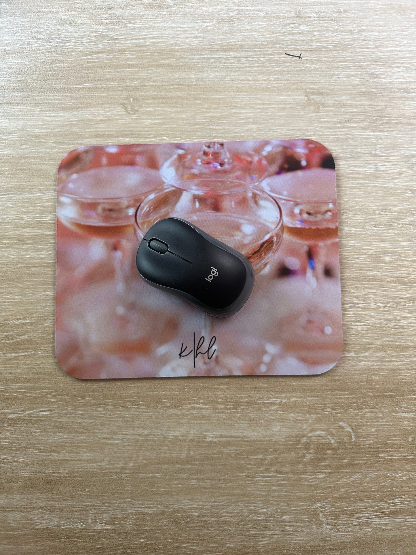 Champagne Coupe Mouse Pad