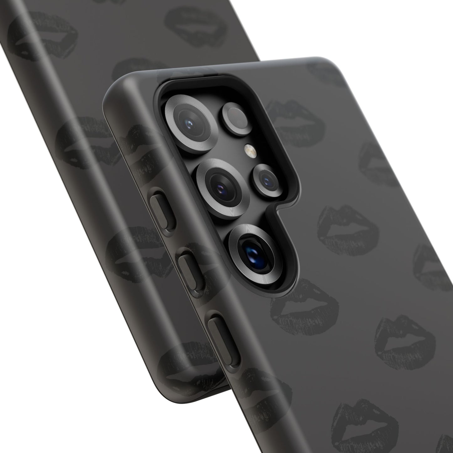 Black Lips Samsung Galaxy Phone Case