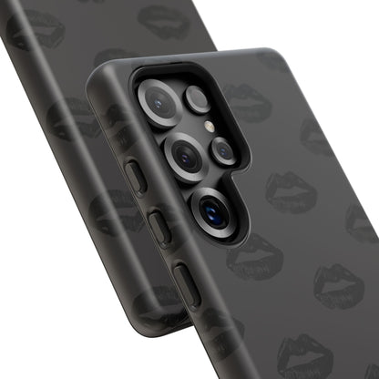 Black Lips Samsung Galaxy Phone Case