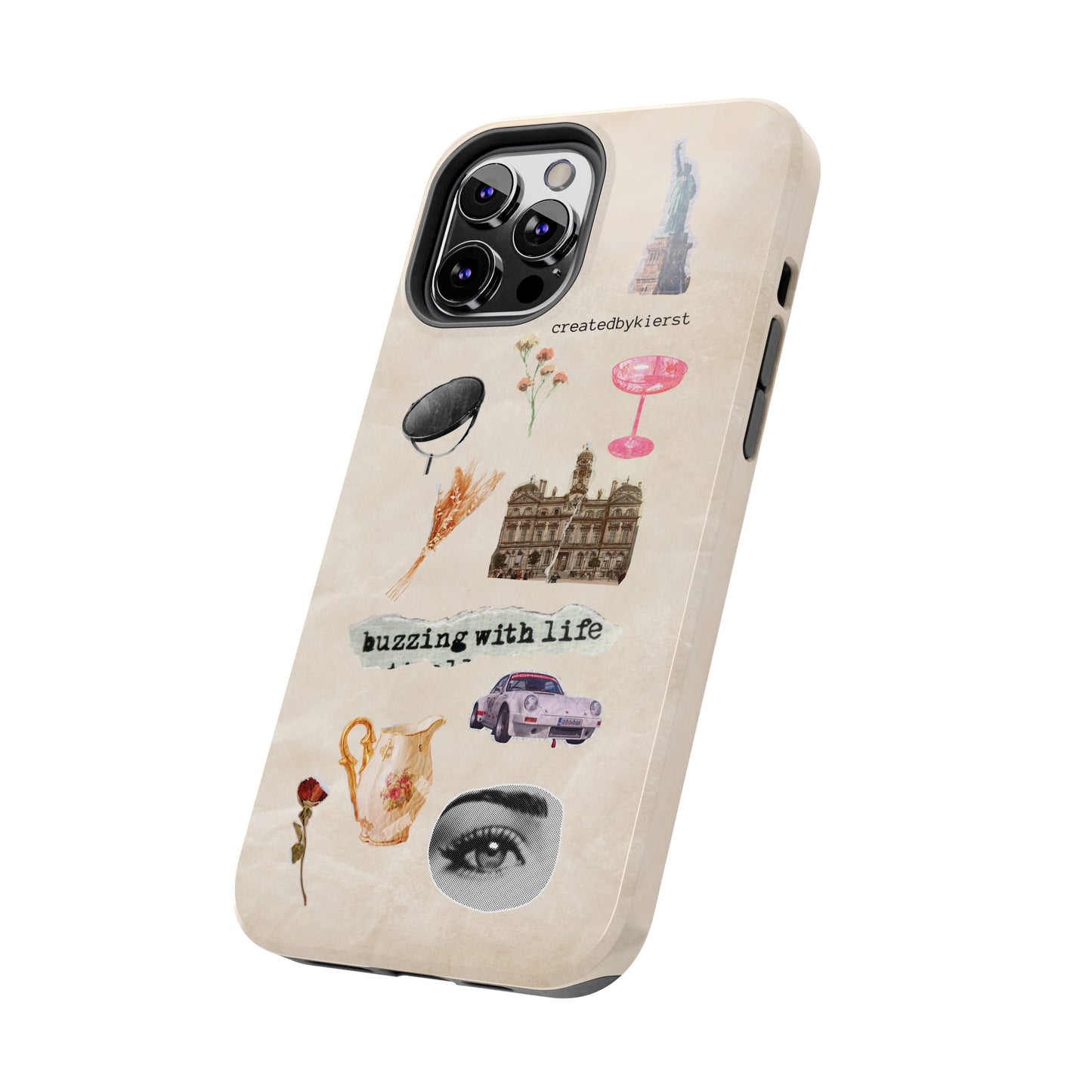 Vintage Stickers iPhone Case