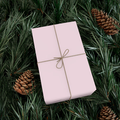 kierst Signature Pink Gift Wrap Paper – Soft Minimalist Wrapping in Blush Tones