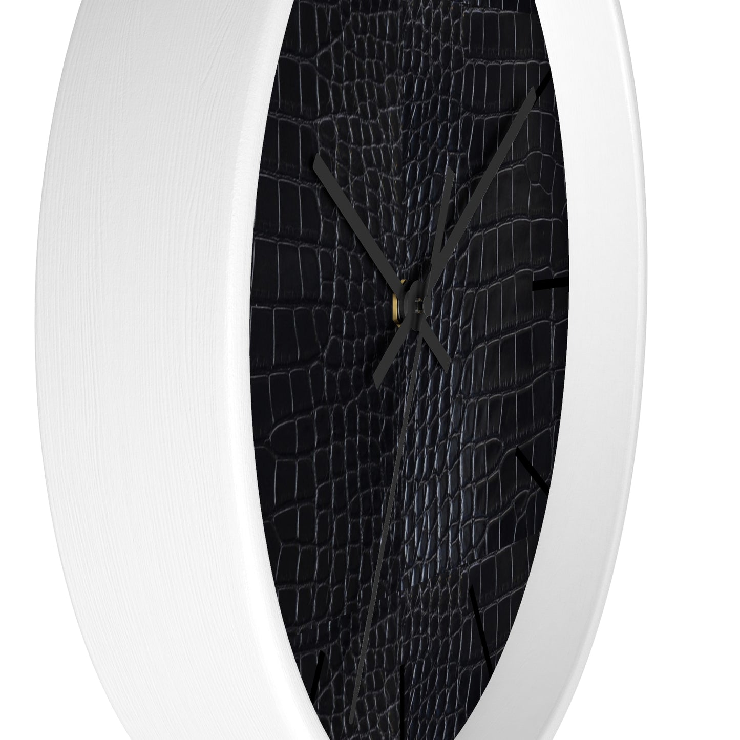 Black Crocodile Wall Clock