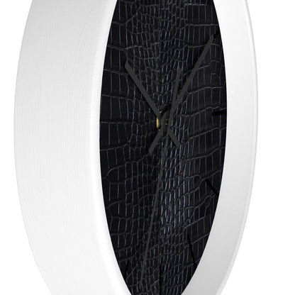 Black Crocodile Wall Clock