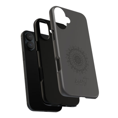 Black Mandala iPhone Case | Refined Calm in Every Curve