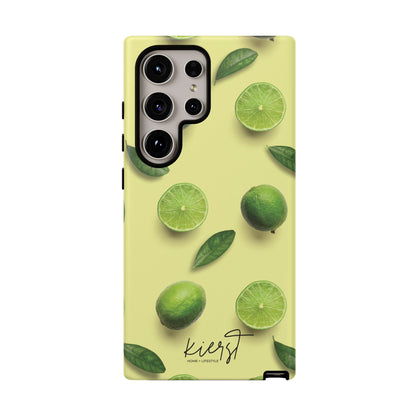 Limes Samsung Galaxy Phone Case | A Zesty Pop of Citrus and Style
