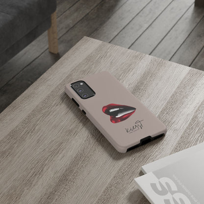 Retro Red Lips Samsung Galaxy Case | Pop Art, Luxe Feel