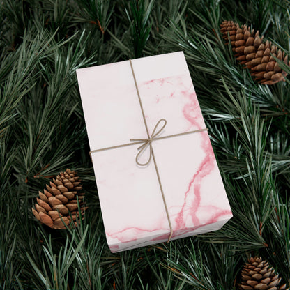 Pink Marble Wrapping Paper