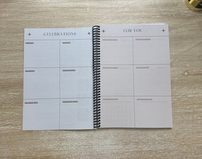 2026 Lifestyle Planner Ember Tortoise