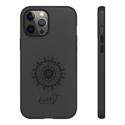 Black Mandala iPhone Case | Refined Calm in Every Curve