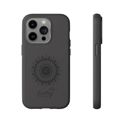 Black Mandala iPhone Case | Refined Calm in Every Curve