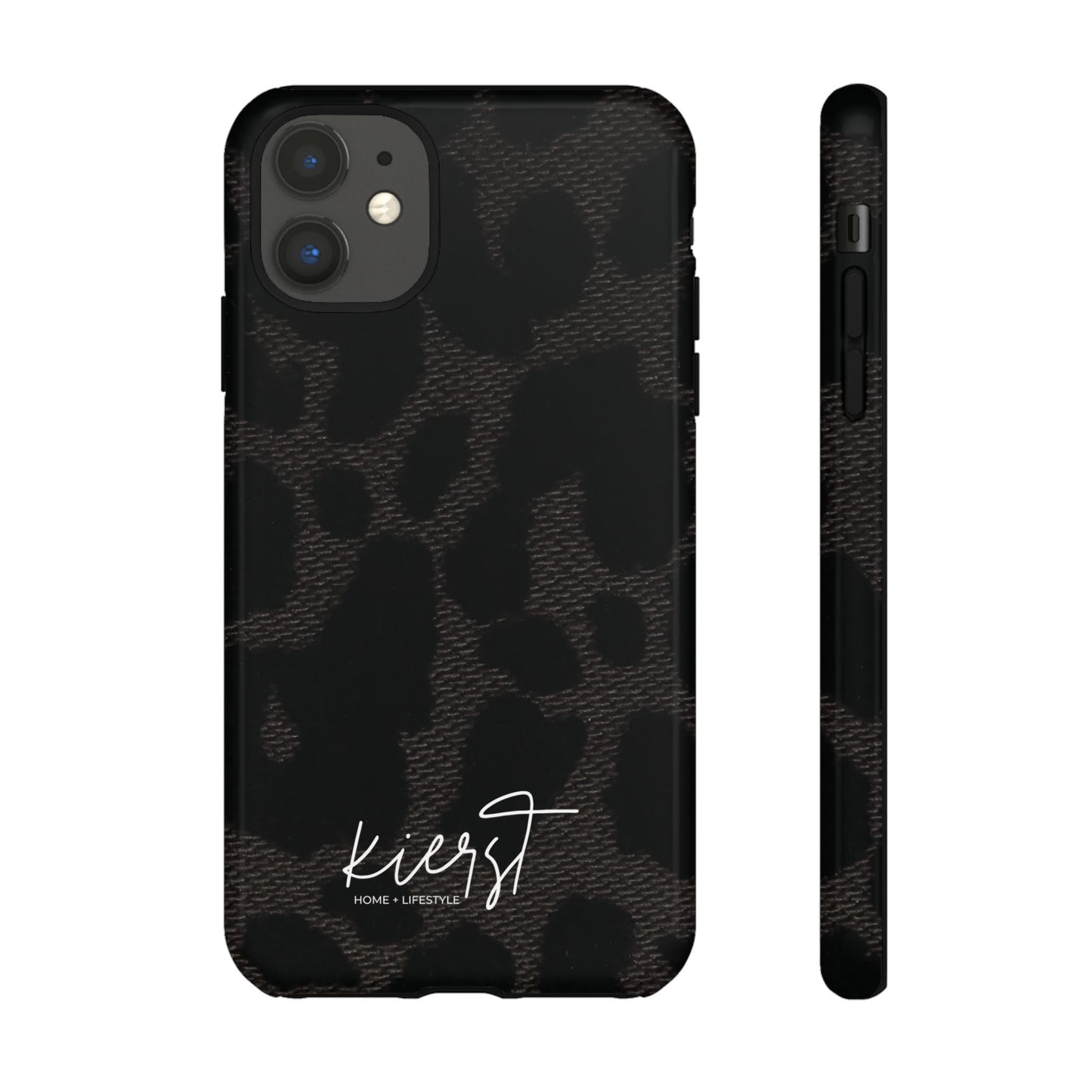 Black Leopard iPhone Case