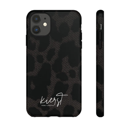 Black Leopard iPhone Case