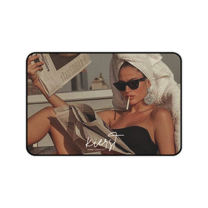 A Classic Affair Desk Mat | Vintage Glam Meets Modern Edge