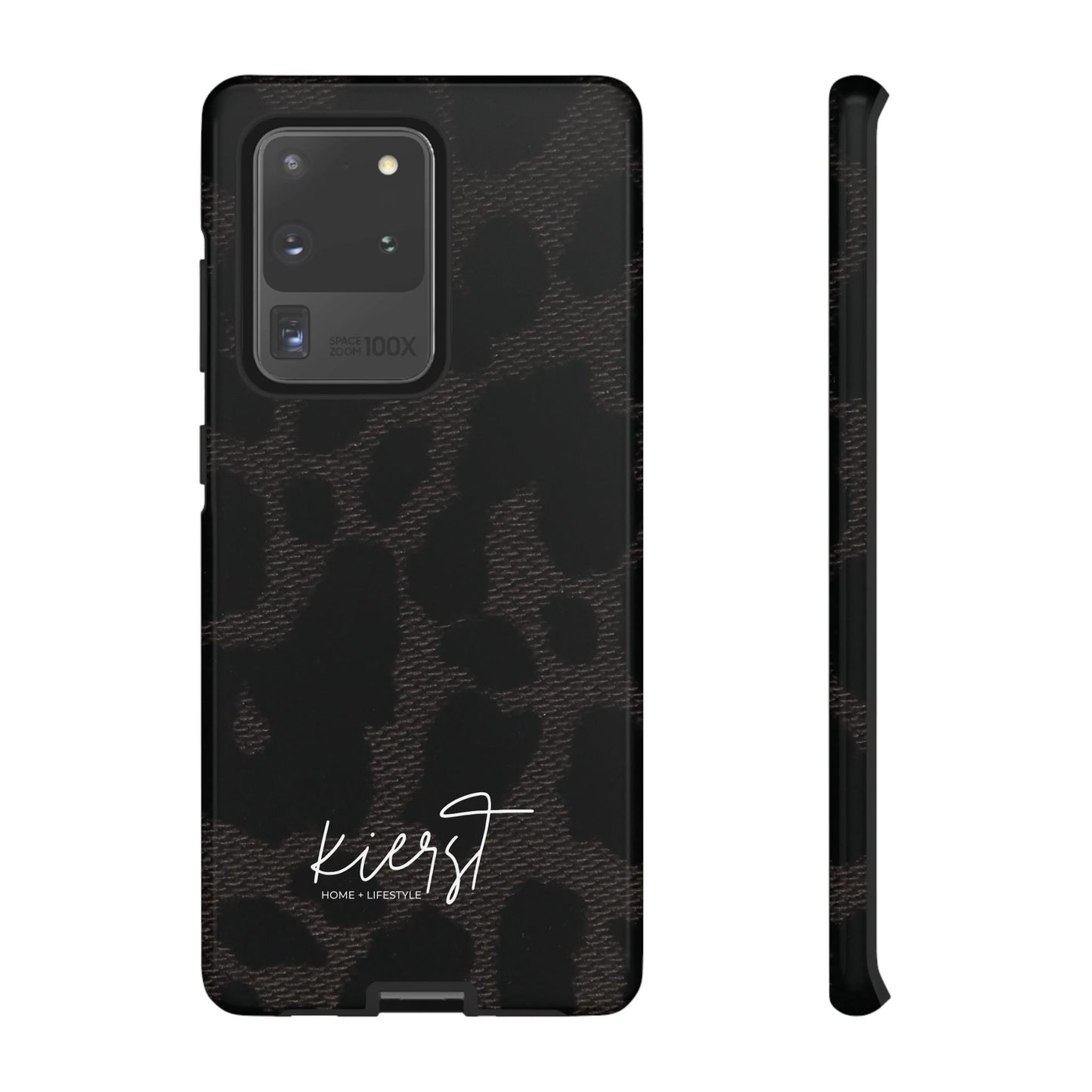 Black Leopard Samsung Galaxy Phone Case