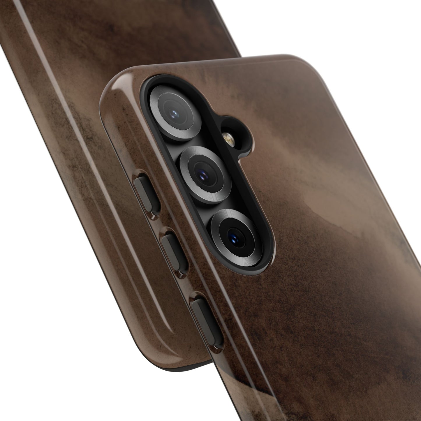 Brown Abstract Samsung Galaxy Phone Case