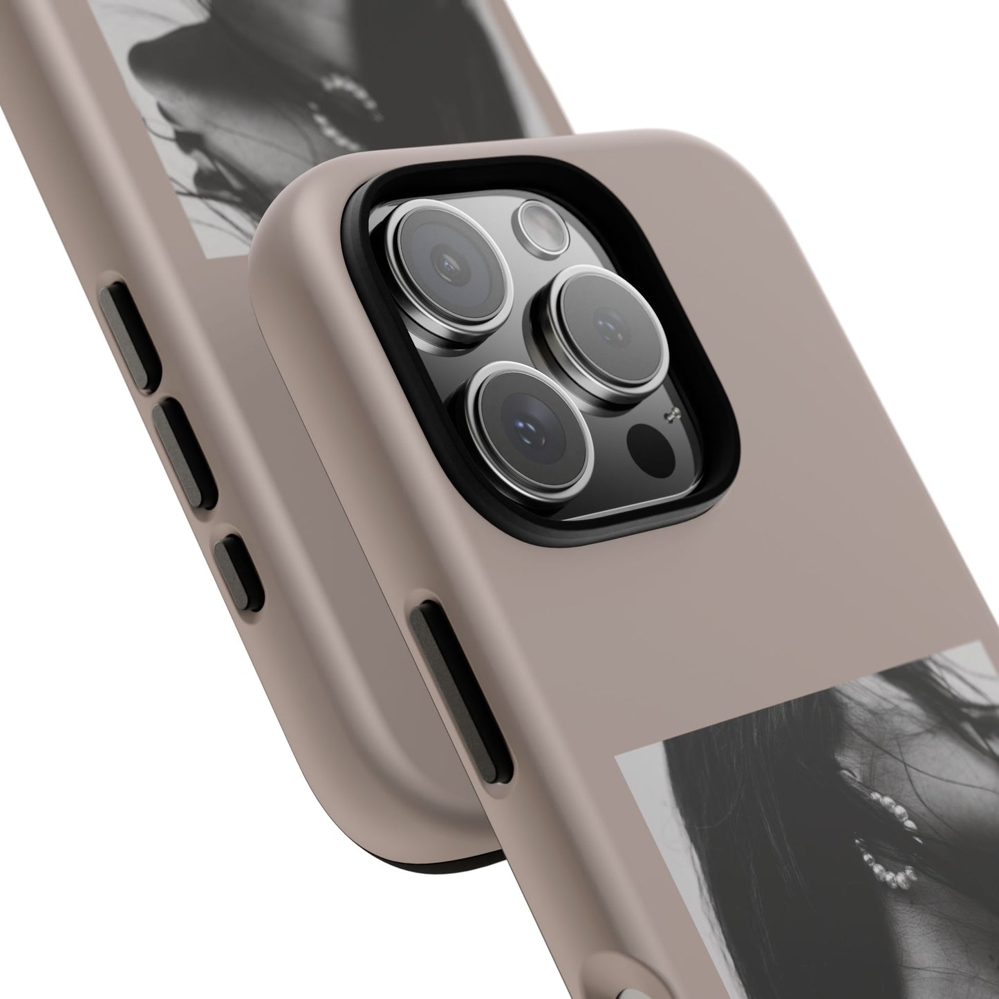 Monochrome Muse iPhone Case | Elevated Edge, Effortless Cool
