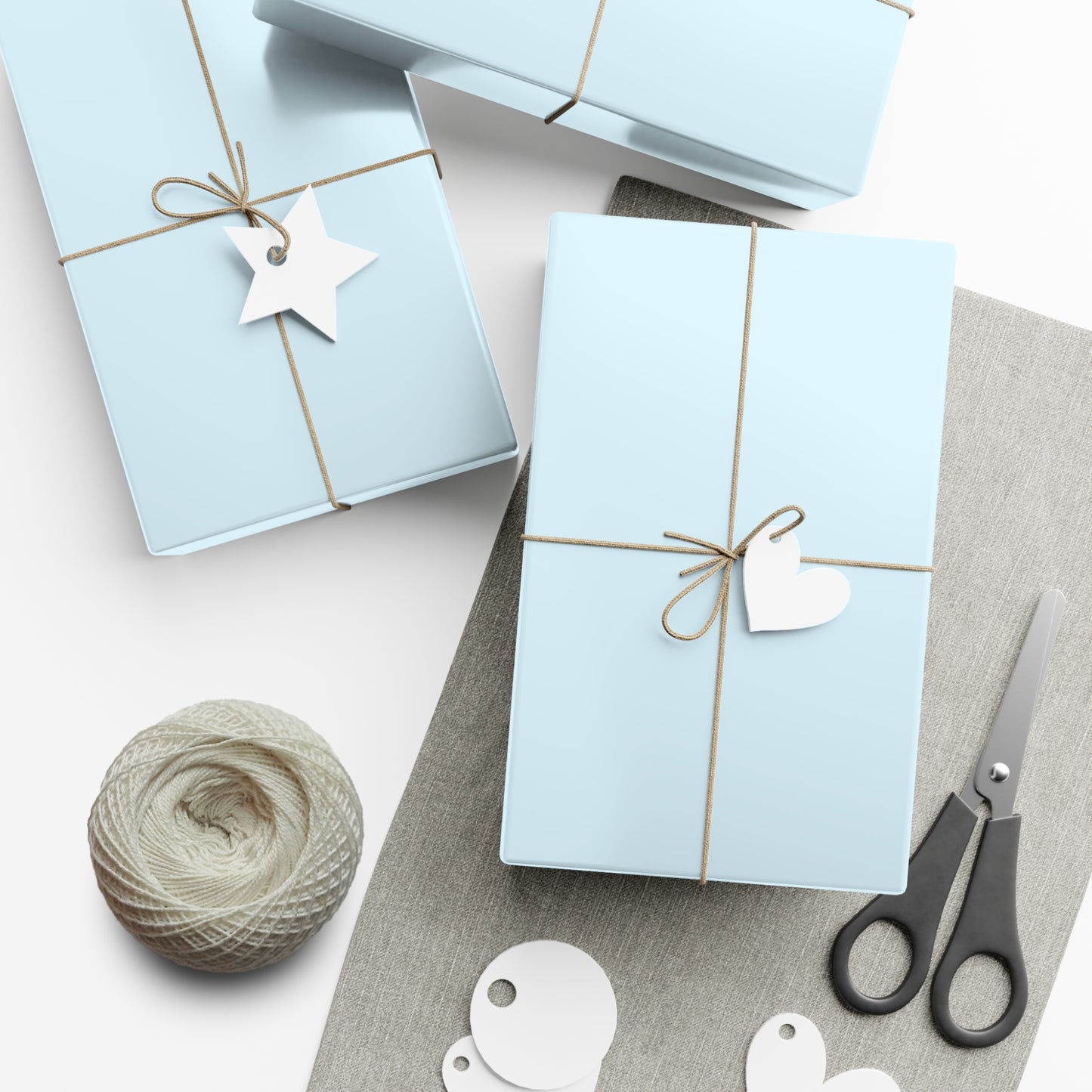 Powder Blue Wrapping Paper | Soft. Serene. Elevated Gifting.