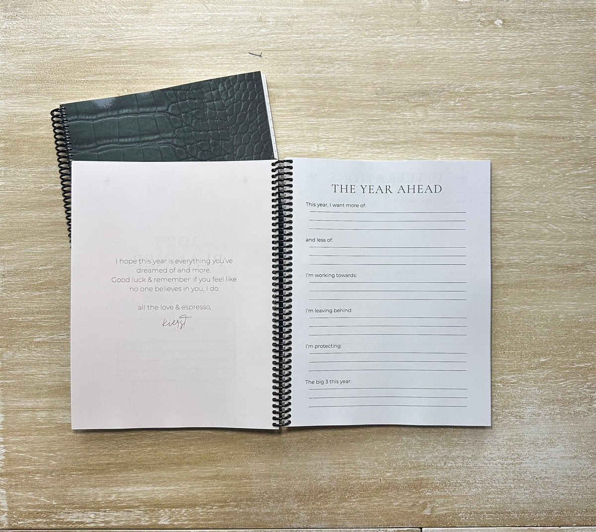 2027 Emerald Crocodile Lifestyle Planner