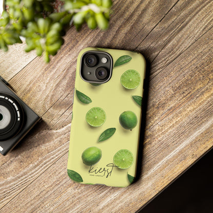 Limes iPhone Case | Bright Citrus Meets Everyday Luxury