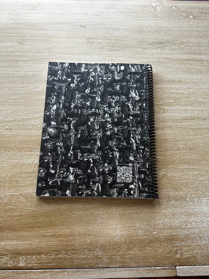 Grey Tweed Notebook