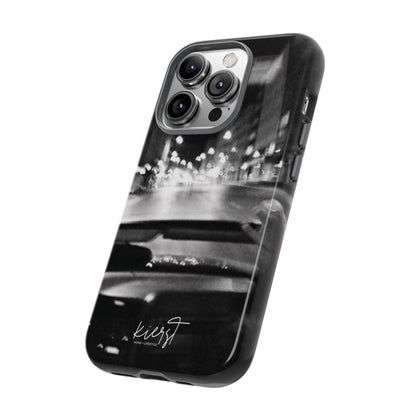 Faded Summer Nights iPhone Case | A Cinematic Blur of City Lights and Nostalgia