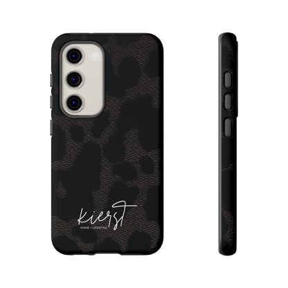 Black Leopard Samsung Galaxy Phone Case