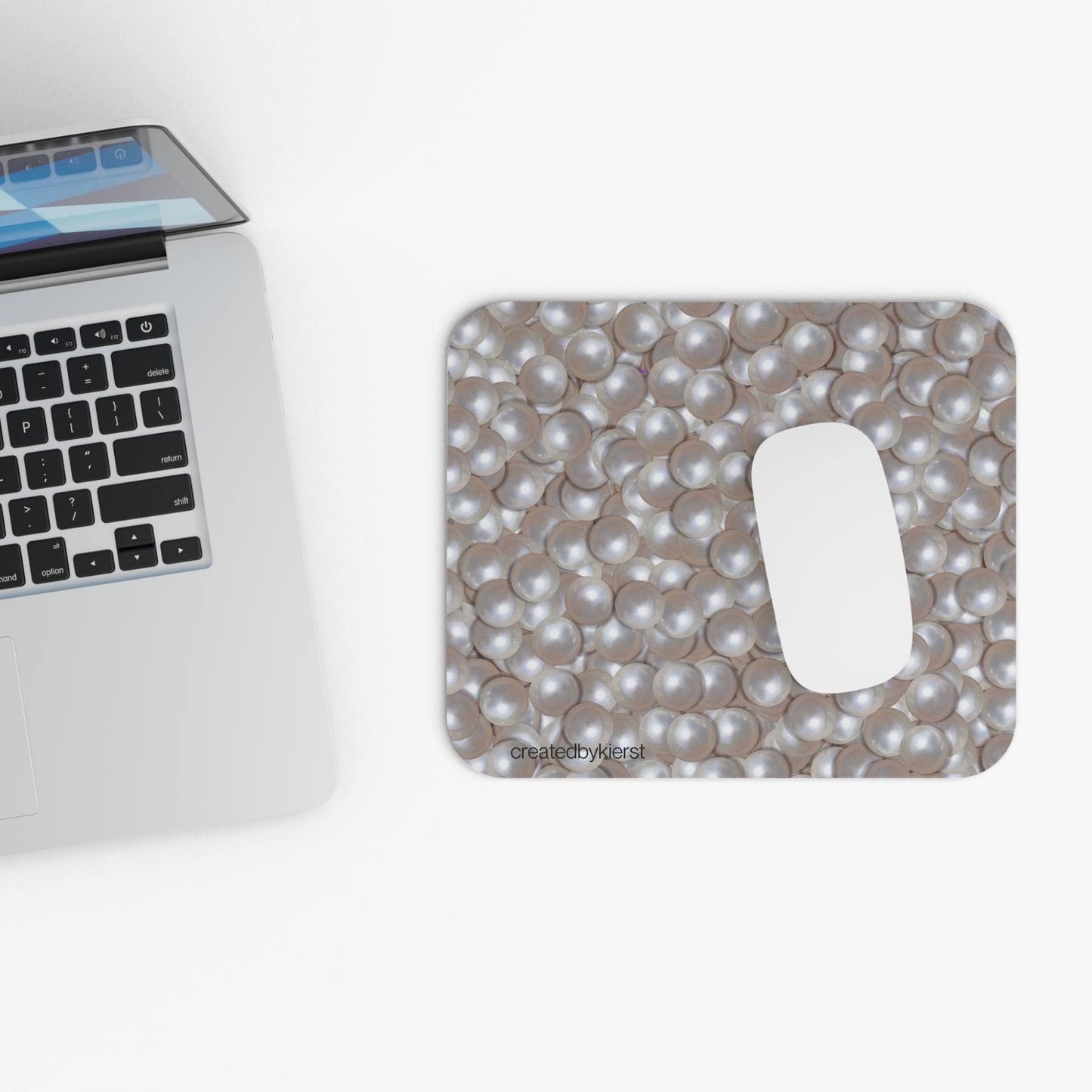 Illustrated Pearls Mouse Pad (Rectangle)