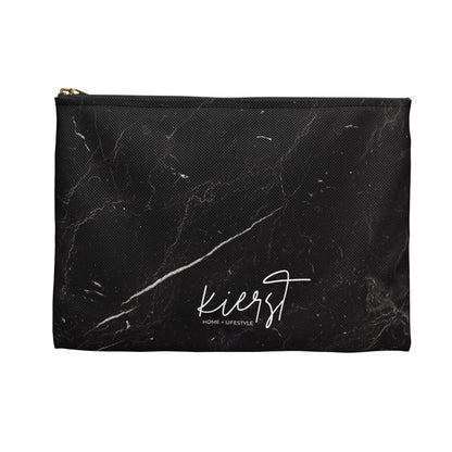 Black Marble Accessory Pouch | Dramatic, Versatile, Elevated