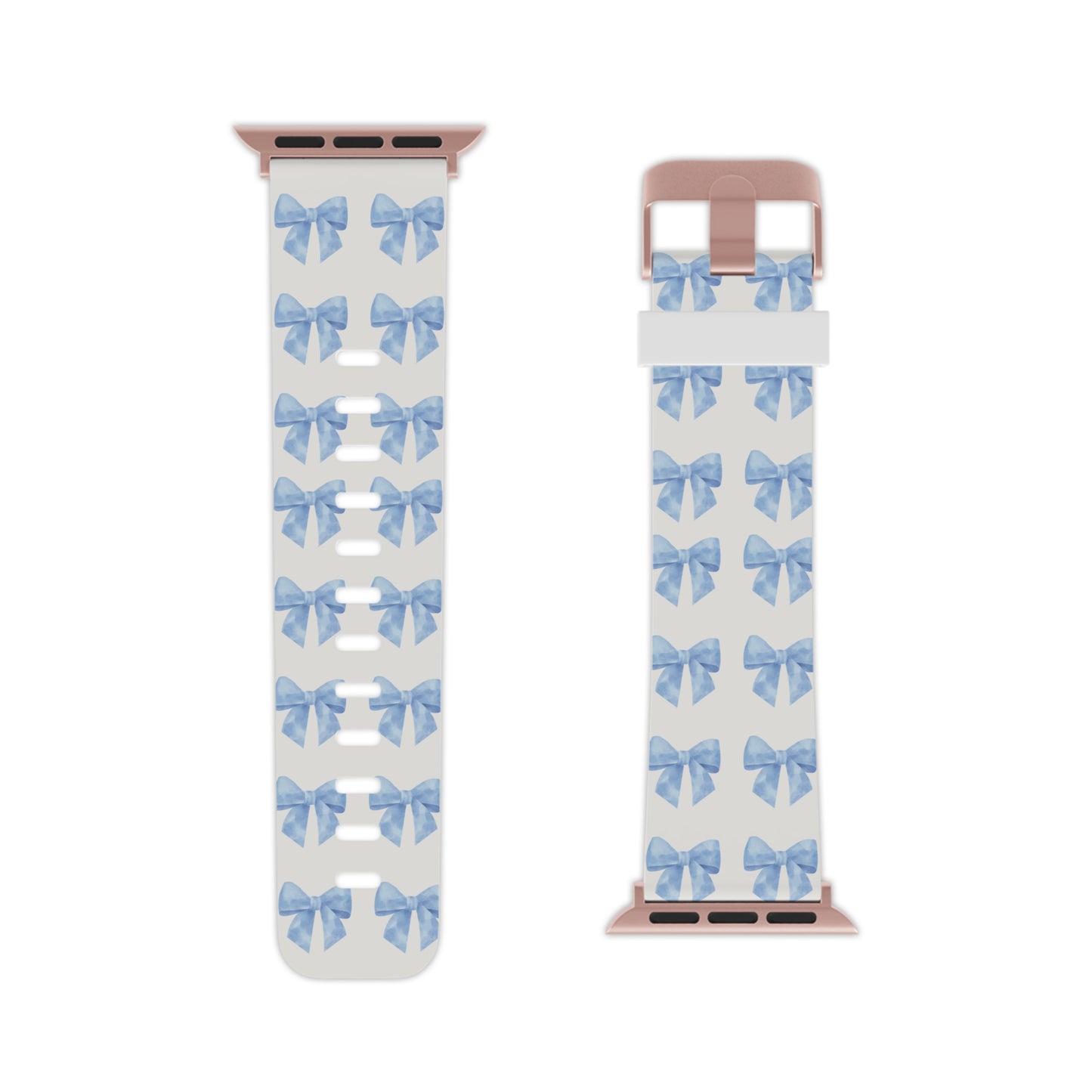 Multiple Blue Bows Apple Watch Band