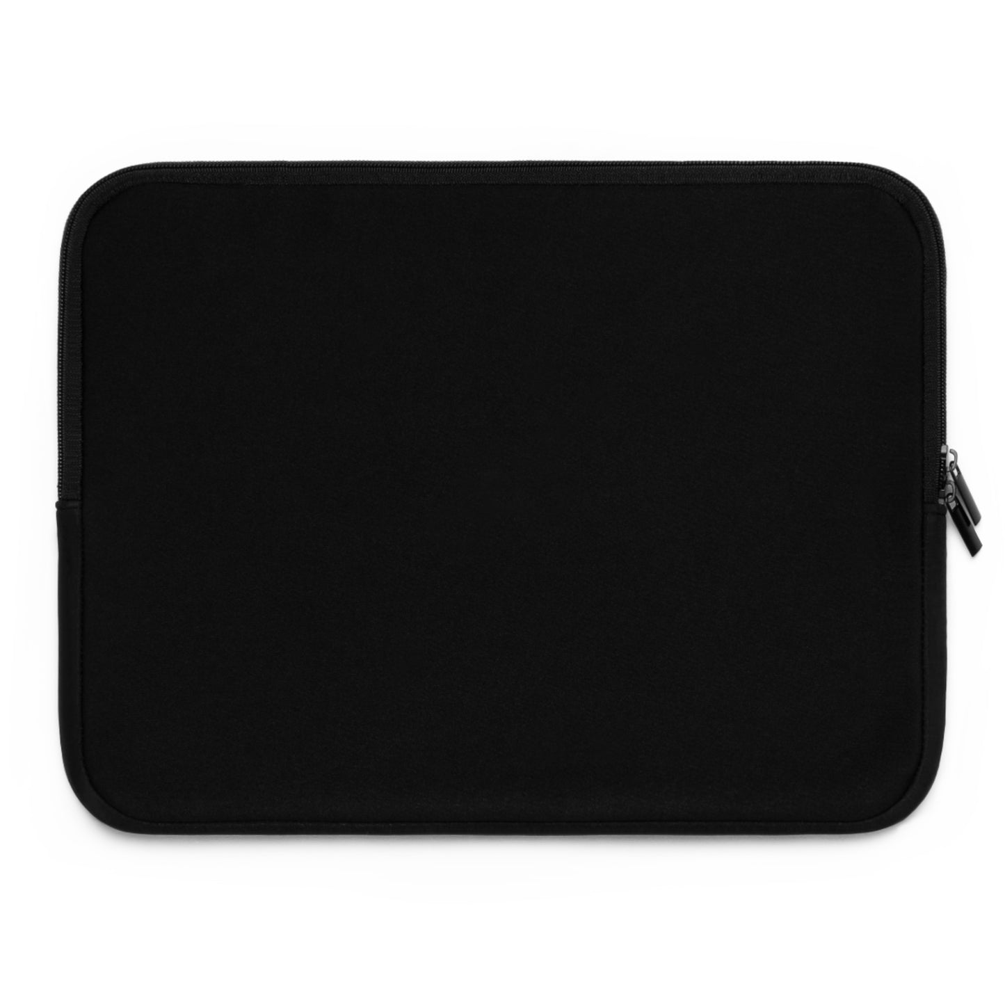 Grey on Black Leopard Laptop Sleeve