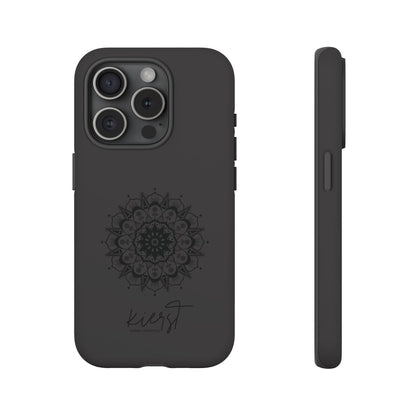Black Mandala iPhone Case | Refined Calm in Every Curve