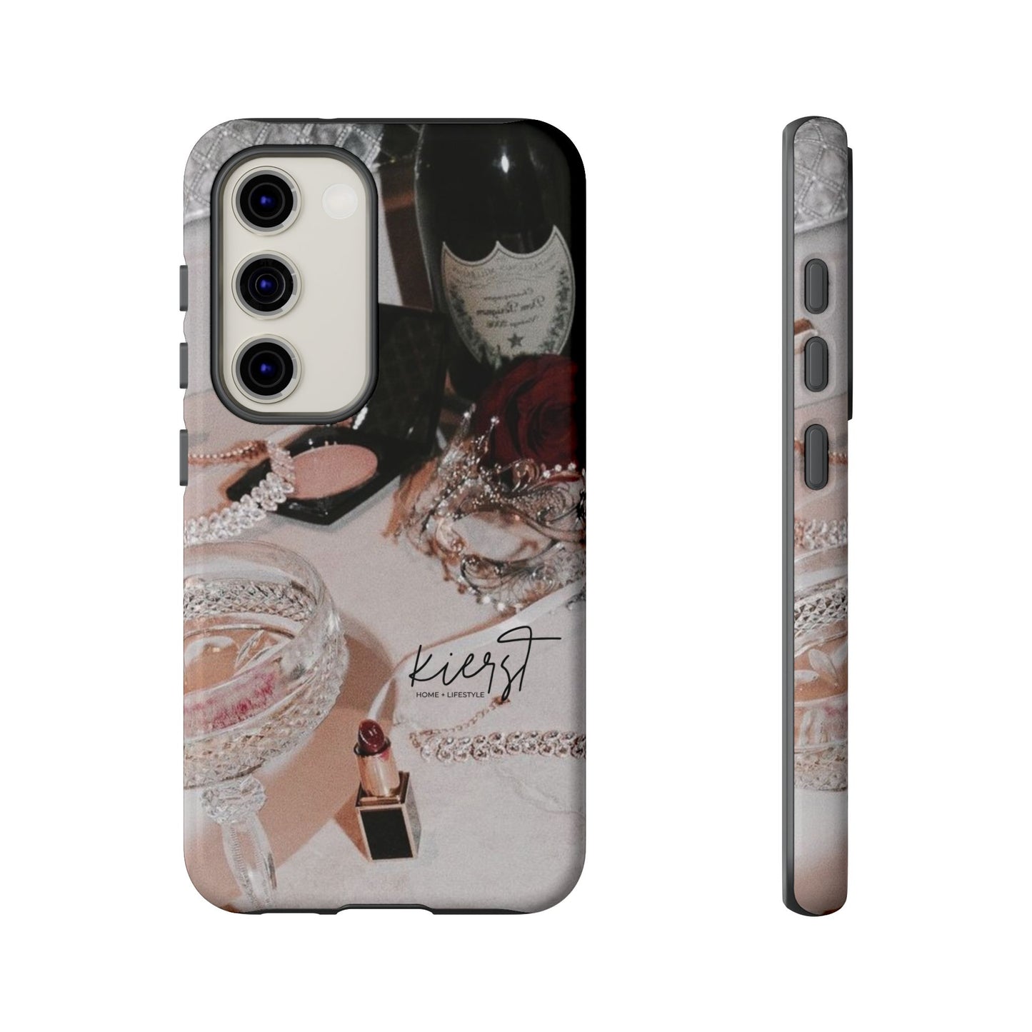 Just A Girl Vintage Style Samsung Galaxy Phone Case