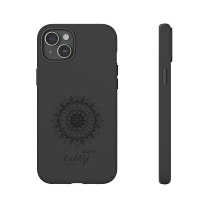 Black Mandala iPhone Case | Refined Calm in Every Curve