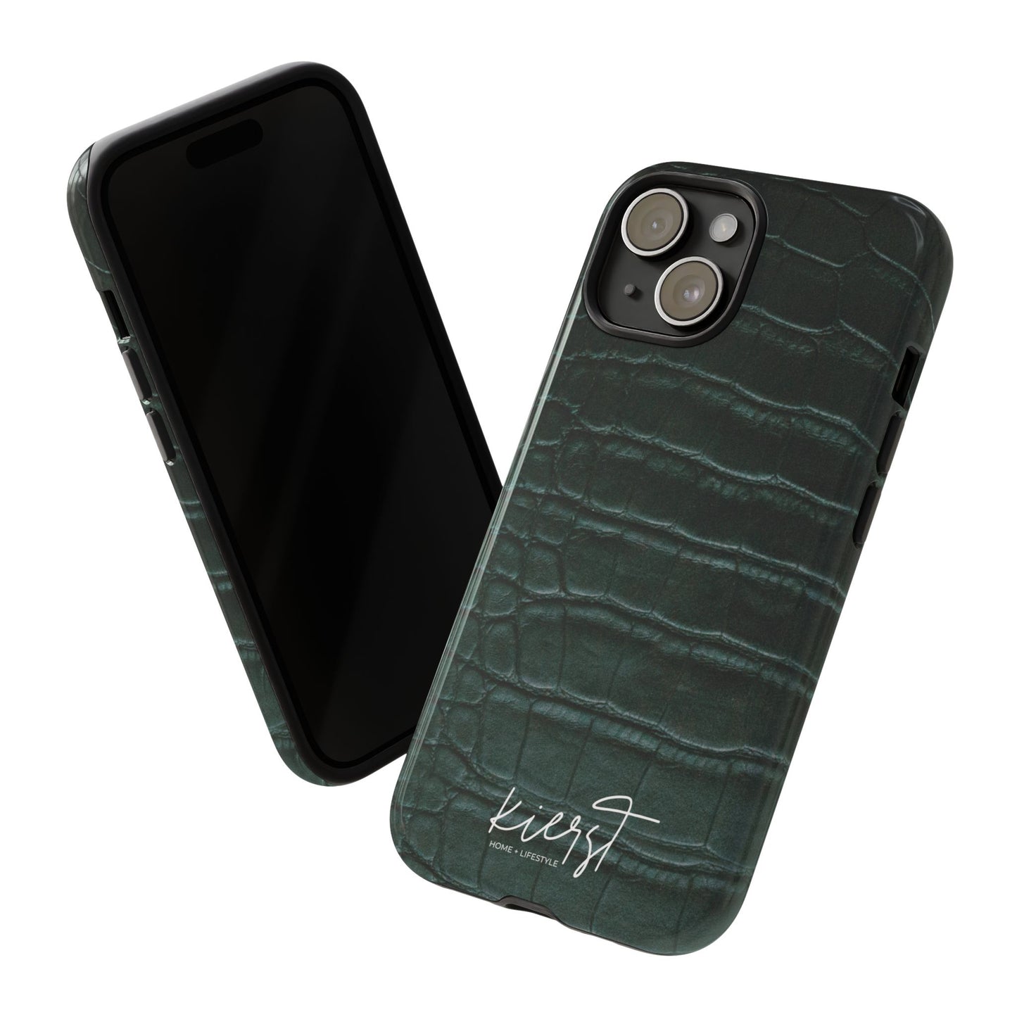 Emerald Crocodile Print iPhone Case | Designed to Stand Out